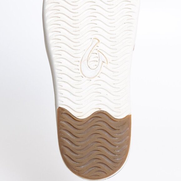 Olukai Kakaha Leather Loafer Brown Fox Slip On - Picture 9 of 16